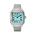 Seiko Mod Santos Tiffany Blue