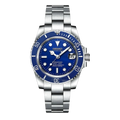 Seiko Mod Submariner Blue