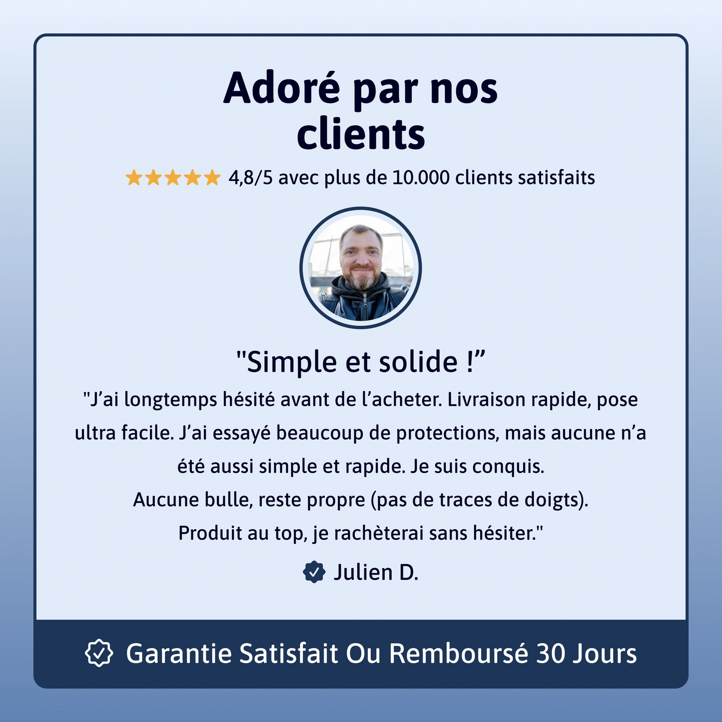 Protection Écran iPhone 3-en-1