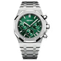 Seiko Mod Royal Oak Chronograph Green